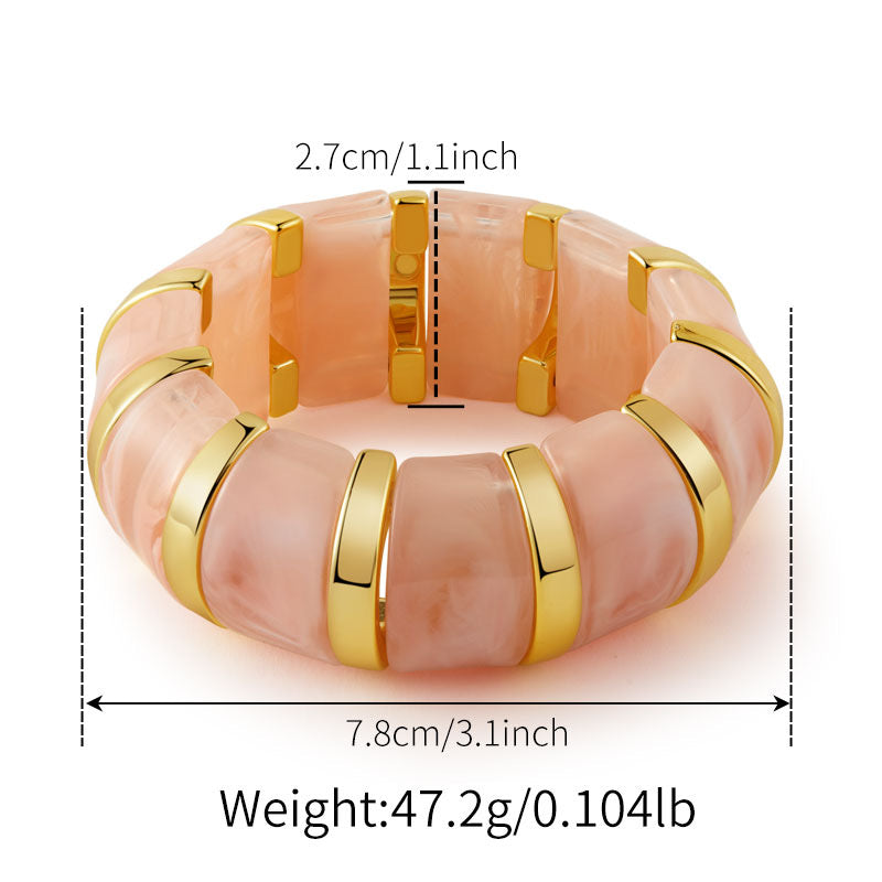 Hawaiian Flexible Resin Bracelets