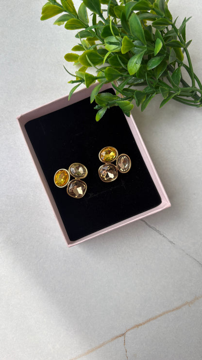 Shades of Yellow Earrings