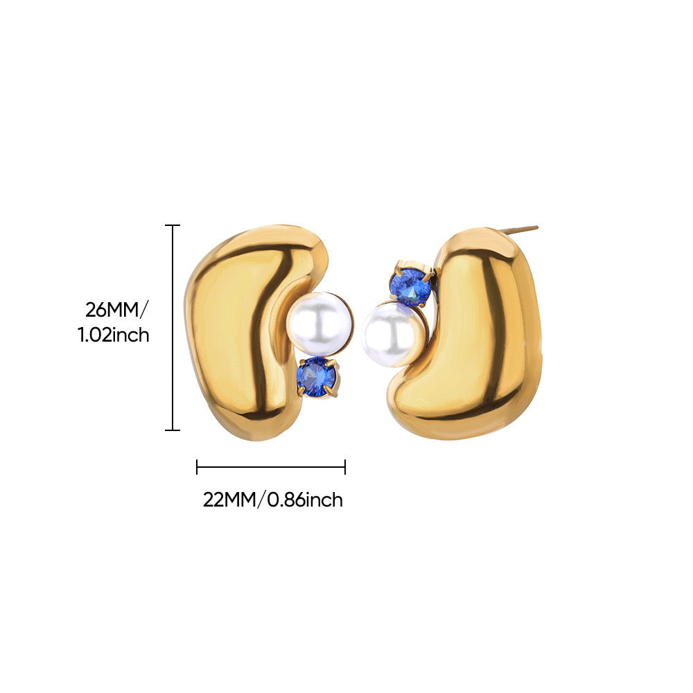 Cashew Earrings