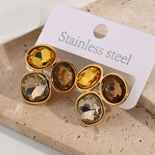 Shades of Yellow Earrings