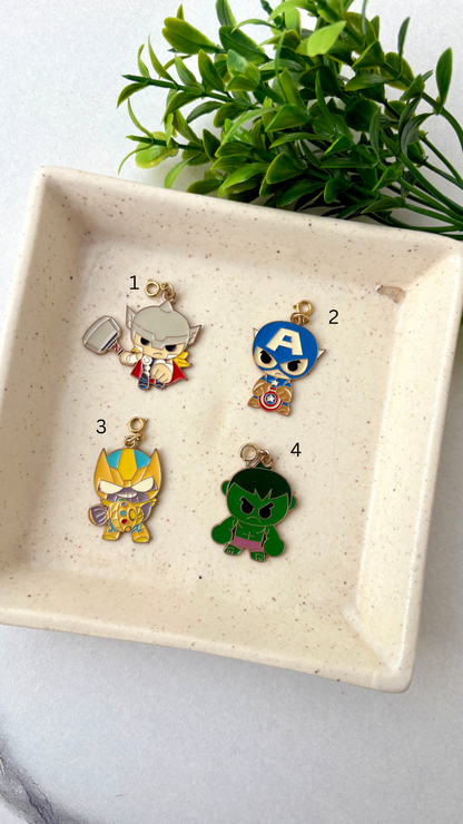 Avengers Super Hero Charms