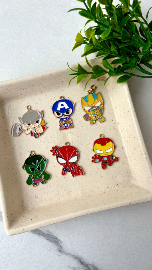 Avengers Super Hero Charms