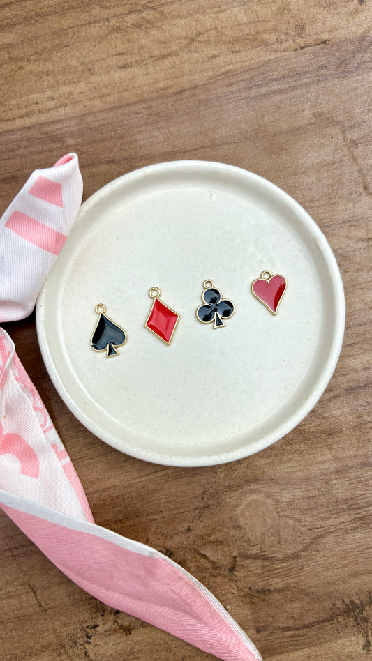 Playing Cards Charms