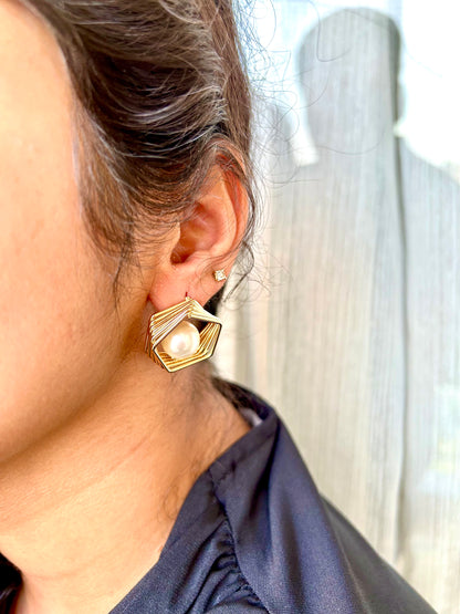 Pearl Nested Earrings